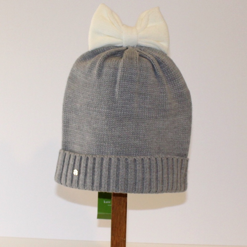 Kate Spade Colorblock Bow Cuff Hat